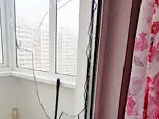 Работы по замене стеклопакета