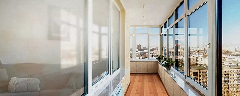 Теплое остекление