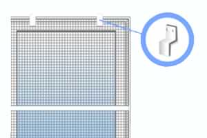 Металлическая фурнитура для сетки в подарок
