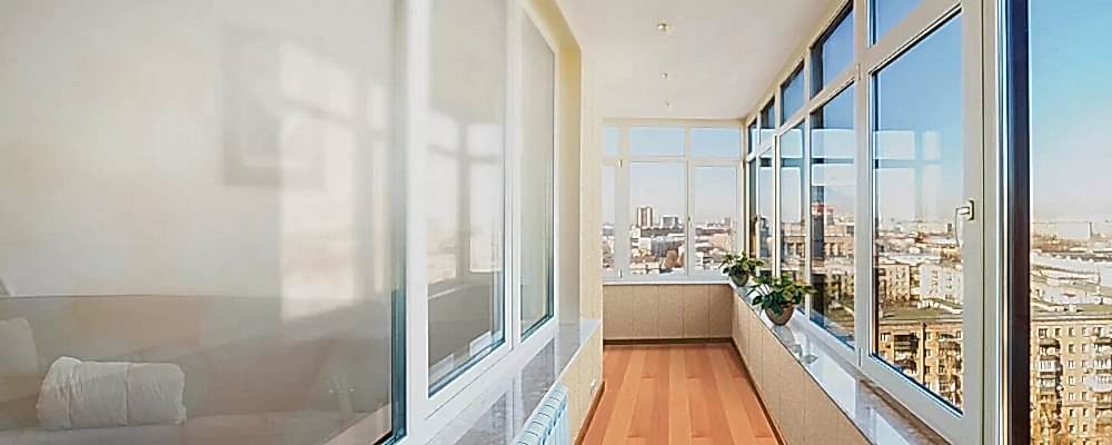 Теплое остекление