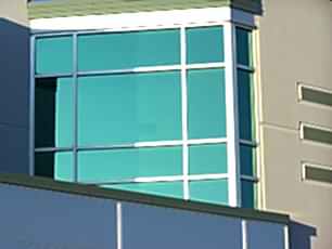 Заказать зеленую зеркальную тонировку