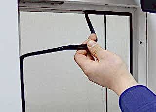 Замена уплотняющей резины