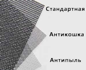 виды москитных сеток