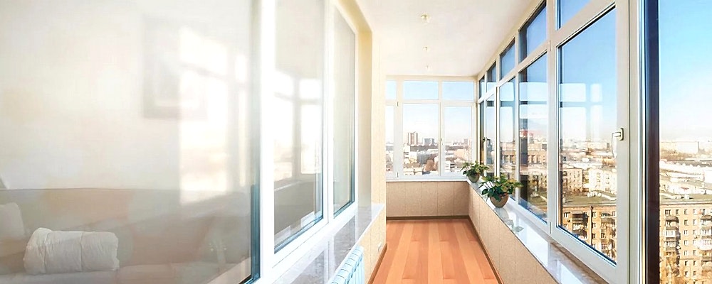 Теплое остекление