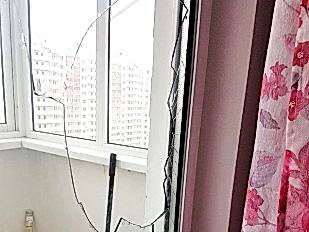 Работы по замене стеклопакета