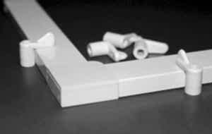 Крепления из пластика для москитных сеток