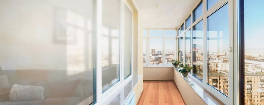 Теплое остекление