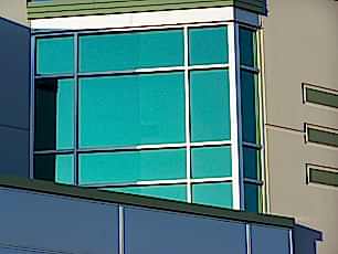 Заказать зеленую зеркальную тонировку