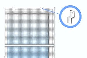 Металлическая фурнитура для сетки в подарок