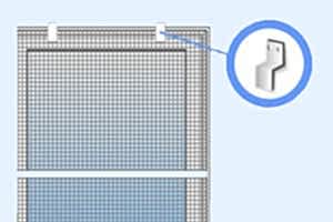 Металлическая фурнитура для сетки в подарок