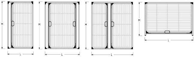 Типы москиток плиссе