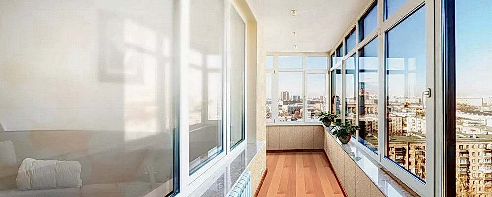 Теплое остекление