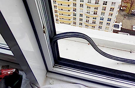 Замена уплотнителя