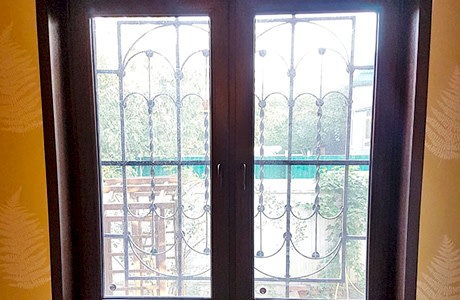 Ламинированные цветные откосы