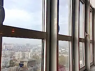 Замена глухой створки на поворотно-откидную